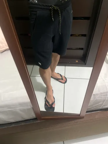 bermuda de moletom preta everlast