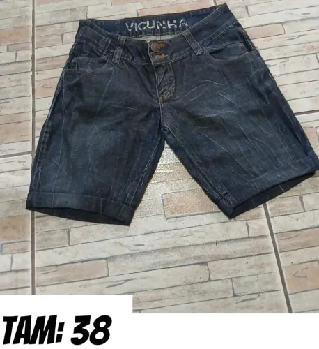 Shorts jeans Vicunha - TAM 38