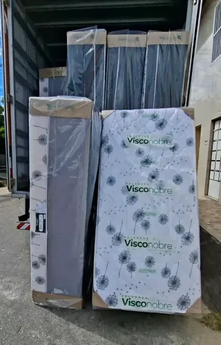 Camas Solteiro Molas Ensacadas Estoque da Fábrica