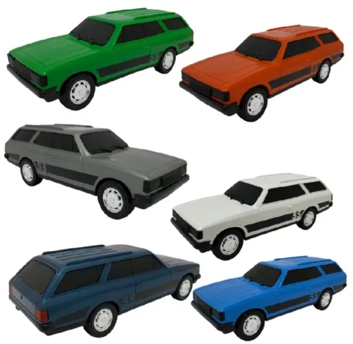 CARRINHO CARAVAN PLASTICO BRINQUEDO COLECIONÁVEIS