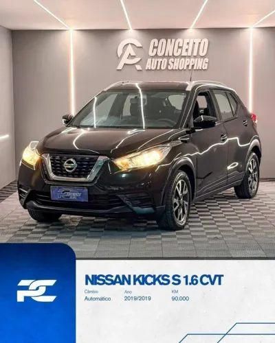 Nissan Kicks S 1.6 16V Flex 5P Aut. 2019