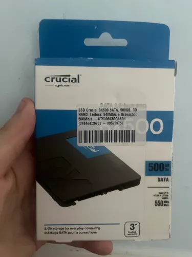 SSD CRUCIAL 500GB