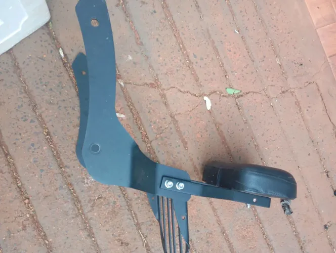 Vendo Sissy bar e bolha Kawasaki vulcan