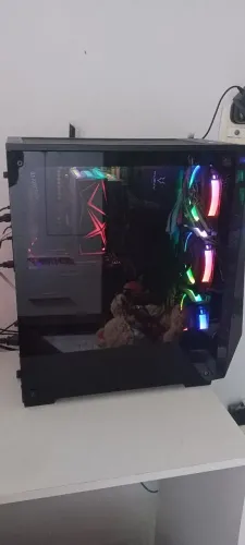 Gabinete Corsair gaming fumê