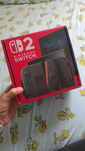 Nintendo switch 2 + jogos (COMO NOVO)