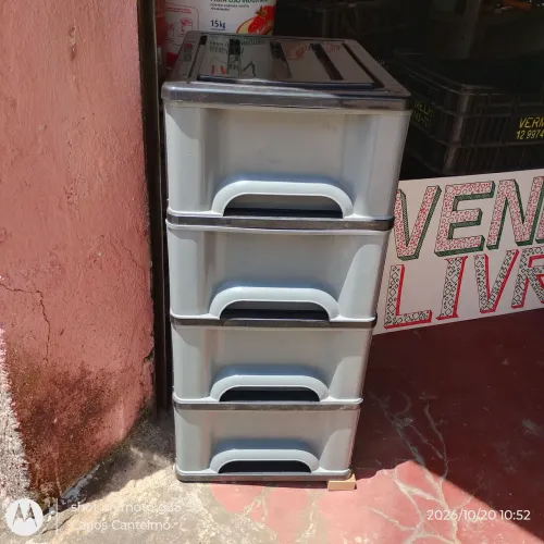 Gaveteiro organizador 4 gavetas.