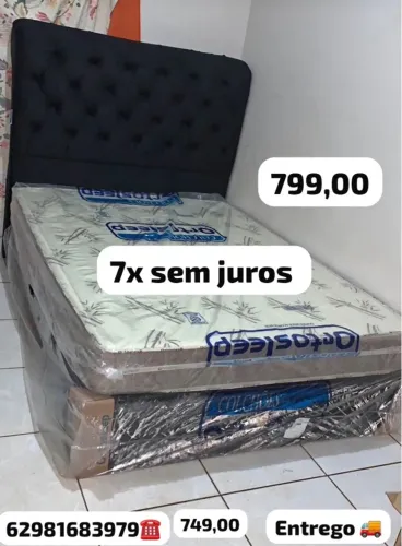 Cama box casal