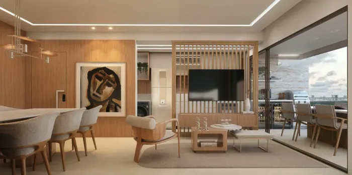 Splendore: 70m², 2 Quartos. Excelente localização