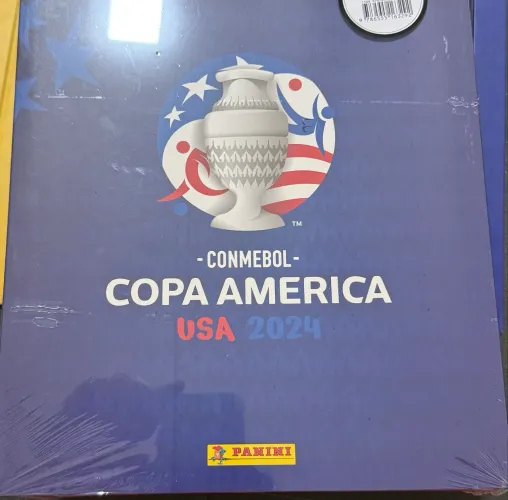 Album Copa América 2024 Lacrado + Caixa Box