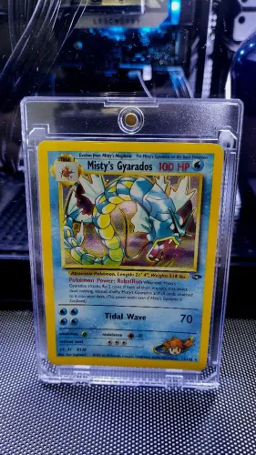 Carta Pokemon Gyarados da Misty (013/132) INGLÊS - NM
