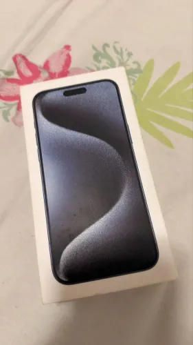 Caixa vazia iPhone 15 pro Max