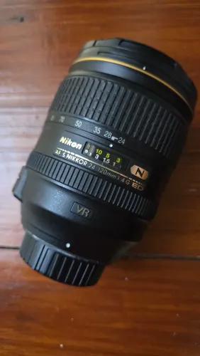 Lente Nikon 24-120 f4 G VR