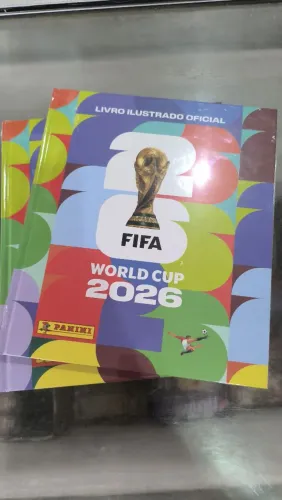 Álbum de figurinhas da copa 2026 - Capa dura