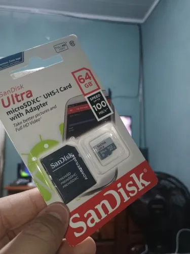 Cartão de memória SanDisk ultra 64GB