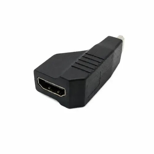 Adaptador Micro HDMI Macho 90° para HDMI Fêmea