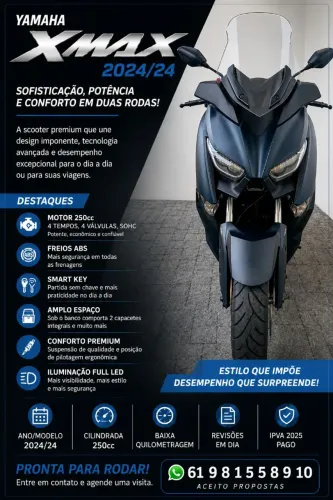 YAMAHA X-MAX 250 ABS 2024