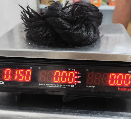 Cabelo humano indiano 
