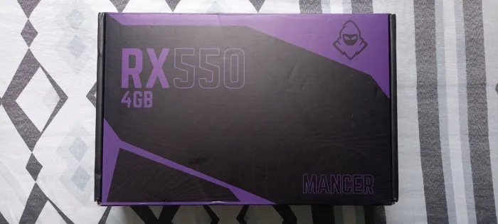 Placa de video Rx550 4gb
