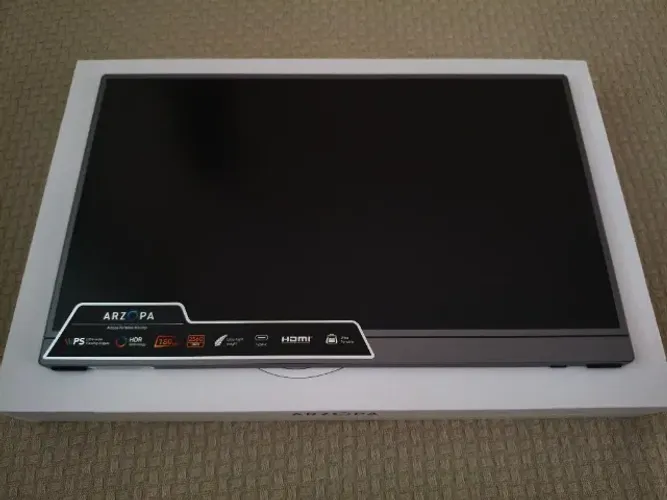 Monitor portátil ARZOPA Z3FC 16,1'' 180Hz 2,5K QHD com bolsa