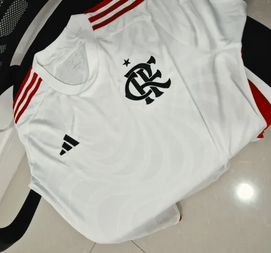 Camisa 2 flamengo 25 branca ORIGINAL