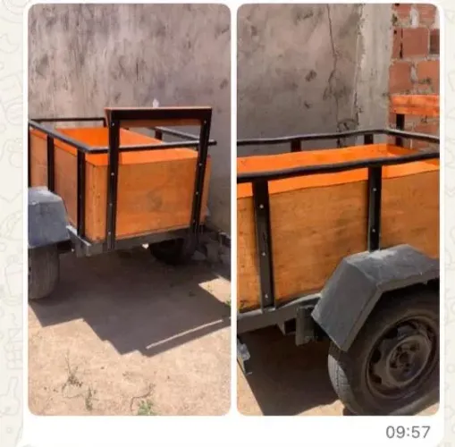 Reboque já com o engate
