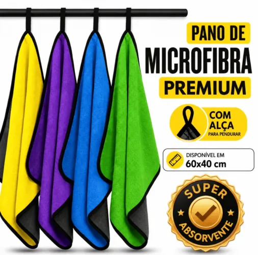 Microfibra premium automotiva 
