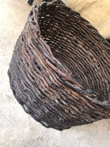 Cesto grande para decoracao