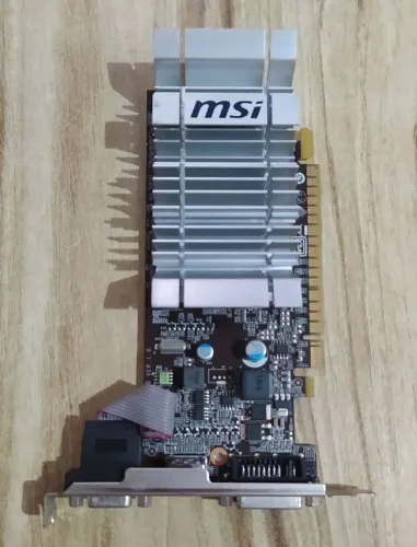 Placa de vídeo simples 1GB DDR3 Nvidea N210
