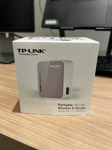 Mini Roteador Wi-fi Portátil 3g/4g Tplink Tl-mr3020 
