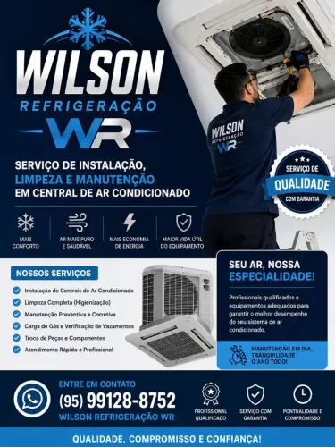 Limpeza e manutenção de ar condicionado!