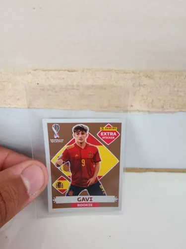Figurinha Rookie Gavi Bronze Copa do mundo 2022