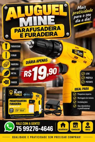 Aluguel furadeira