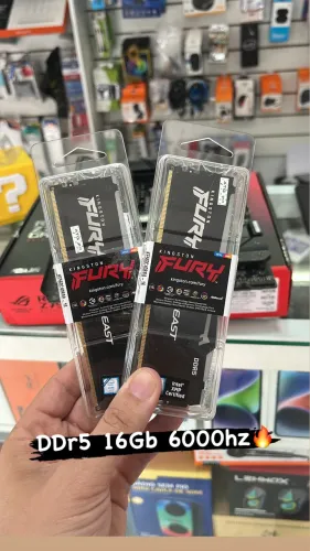 Memória DDR5 16 Kingstom 6000Hz