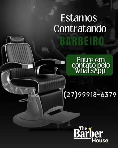 Barbeiro estamos contratando.