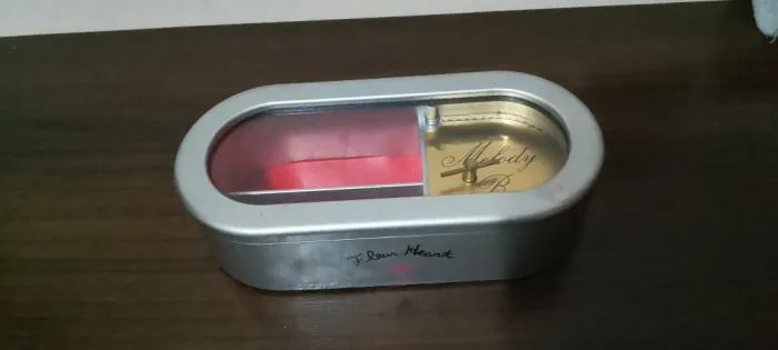 Porta joia com musica