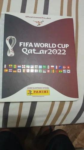Álbum da copa do mundo de 2022 - CAPA DURA
