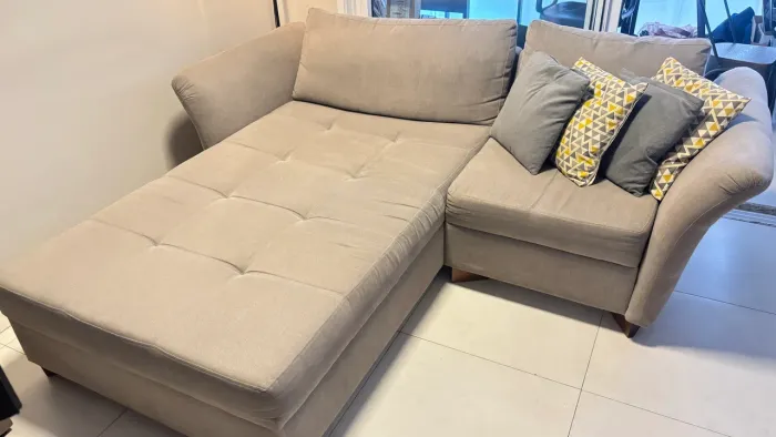 Sofa 2 lugares com chaise