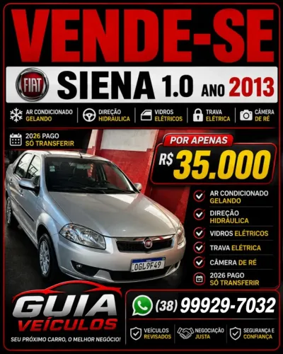 Fiat Siena EL 1.0 MPI Fire Flex 8V 4P 2013