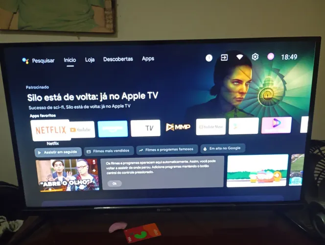 Vendo tv muito nova 32 polegadas Android tv