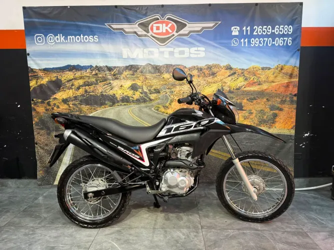 HONDA NXR 160 BROS 2017 PRETA