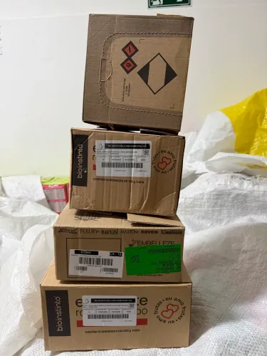 Caixas de Papelão de Reuso Novas 