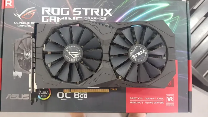 Rx 570 8gb asus rogstriz