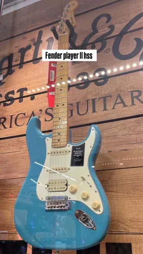 Fender player ii HSS Aqua nova