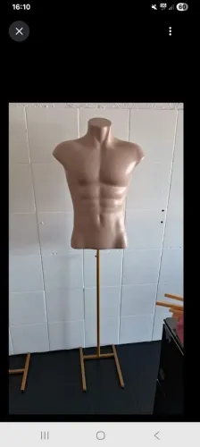 Manequim meio busto com suporte 