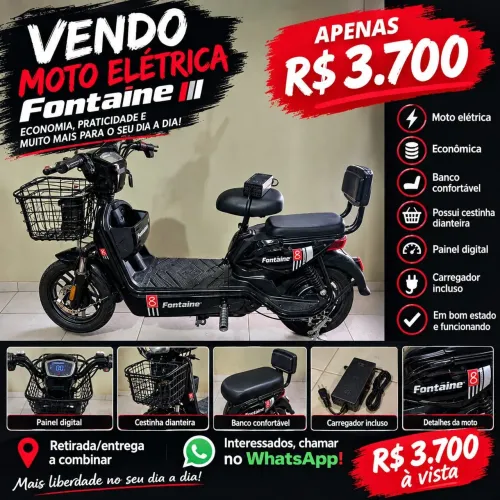 Motinho zera aceito pix e cartão 3.500