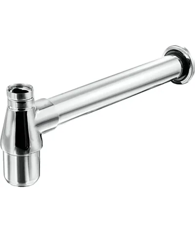 Sifão Lavatório Regulável 1X1.1/2 Tubo Saída 30cm Cromado Esteves VSM080CWG