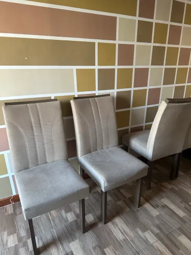 4 cadeiras mesa de jantar