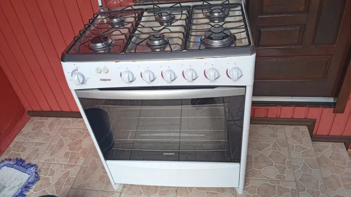 Fogão Dako Magister 6 Bocas Automático - Mesa Inox + Forno 97L