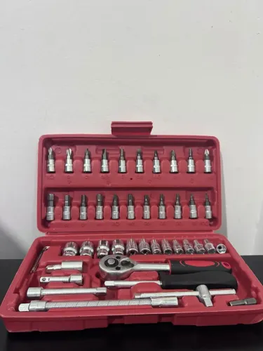 Kit Jogo De Soquetes 46 Peças