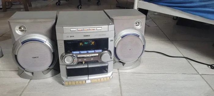 Aparelho de som mini hifi system philips c253